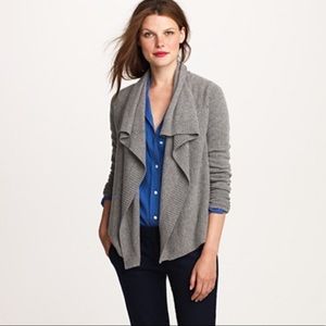 JCrew Cashmere Shawl Cardigan - Size Small